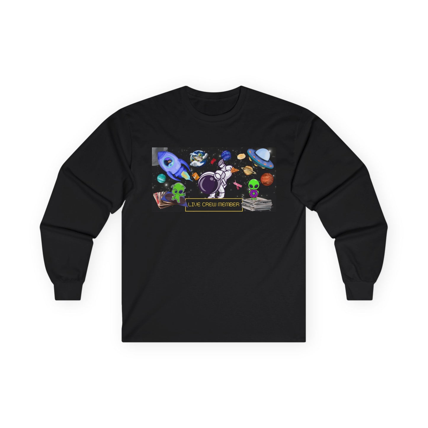 Live Crew Member Unisex Long Sleeve Tee