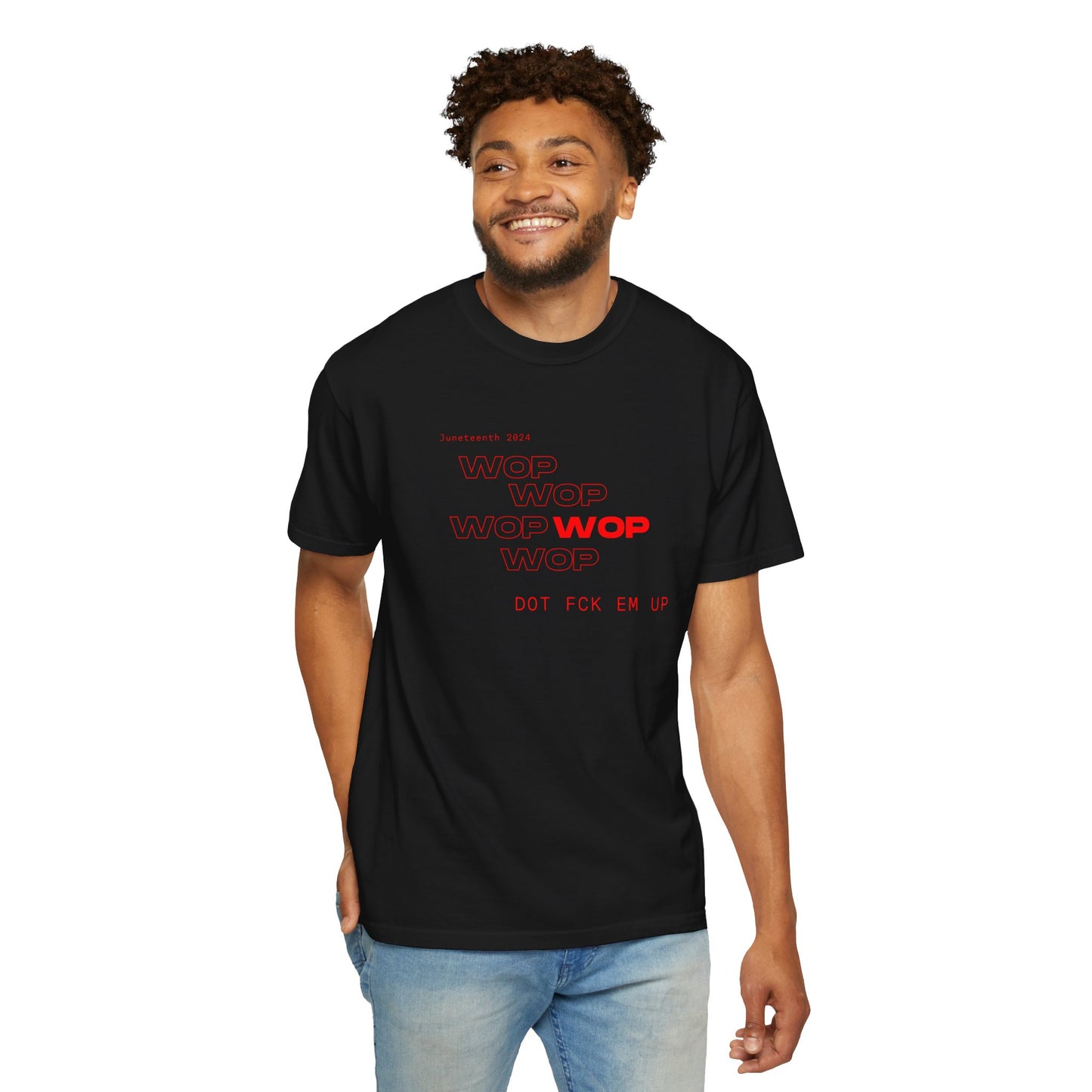 OG Juneteenth 2024 Unisex Garment-Dyed T-Shirt